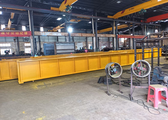 ODM OEM Pipe Steel Structure For Crane Transmission Rails